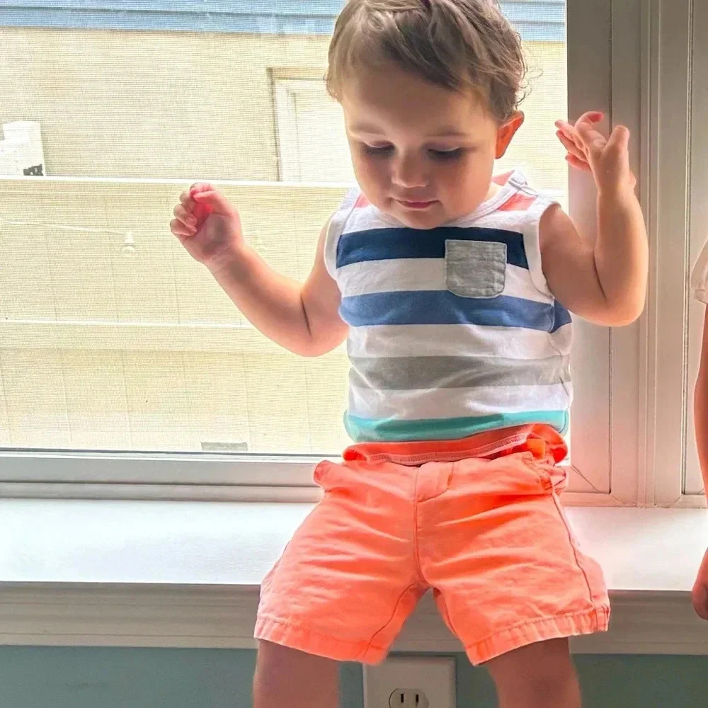 Jacadi orange shorts‎